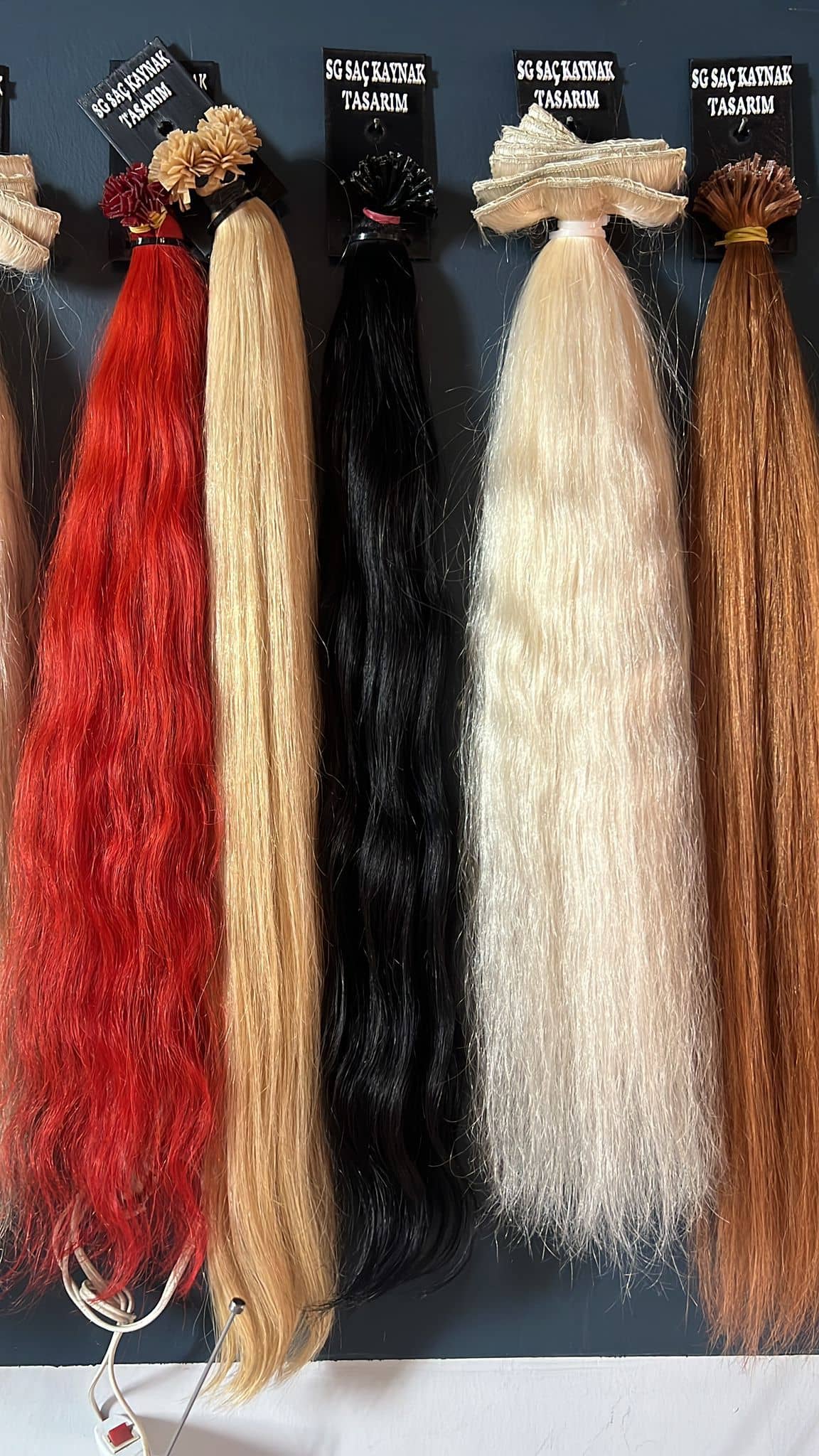 Renkli Keratin Kaynak Saçlar - S&G Kaynak Atölyesi Gebze